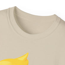 Load image into Gallery viewer, Unisex Ultra Cotton Tee - Yellow Rubber Duck - Oblique Left Front X 300