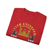 Load image into Gallery viewer, Unisex Ultra Cotton Tee - Classic - 11th Engineer Battalion - Camp Humphries 2nd Infantry Division - Korea