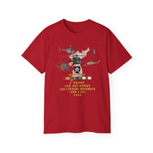Load image into Gallery viewer, Unisex Ultra Cotton Tee - Army - Korea Map - 2nd Infantry Div - C Trp, 4th Sqdr, 7th Cav (Air Cav) w AC - SVC - T-Shirts - Classic