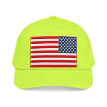 Load image into Gallery viewer, Mid Profile Baseball Cap - Flag - United States - 3D - Enhanced