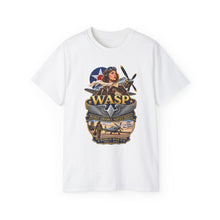 Load image into Gallery viewer, Unisex Ultra Cotton Tee - WASP - Women Airforce Service Pilot - WWII - 3D - Enhanced