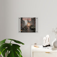 Load image into Gallery viewer, Acrylic Wall Art Panel - M3A1 - 9th Armor Division Attack - WWII