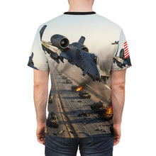 Load image into Gallery viewer, Unisex Tee - A-10 Attack Gulf War - Highway of Death All Over Print Design