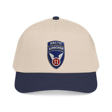 Load image into Gallery viewer, Mid Profile Baseball Cap - 11th Airborne Division w Arctic Tab wo txt - 3D - Enhanced