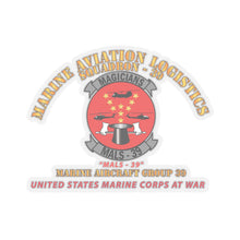 Load image into Gallery viewer, Kiss-Cut Stickers - USMC - Marine Aviation Logistics Squadron 39 - MALS 39 - Magicians