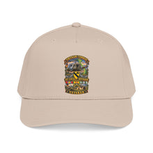 Load image into Gallery viewer, Mid Profile Baseball Cap - Army - Vietnam Combat Cavalry Veteran w 1st Cav Div SSI Big Helo - 3D - Enhanced