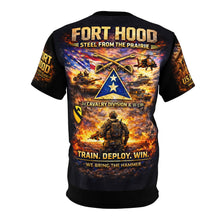 Load image into Gallery viewer, Fort Hood 1st Cavalry Division Tribute Tee — "Steel from the Prairie"