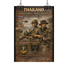 Load image into Gallery viewer, Posters - Thailand's war heroes Cobras and Panthers