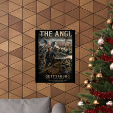 Load image into Gallery viewer, Matte Poster - Union Battery - Lt Alonzo Cushing - 3 July 1963 Tribute Tee - Gettysburg, PA, "The Angle"