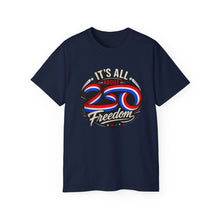Load image into Gallery viewer, Unisex Ultra Cotton Tee - 250 years of freedom - Classic T Shirt