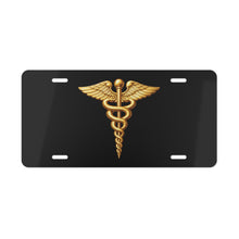 Load image into Gallery viewer, License Plate - Army Medical Corps Branch Insignia - 3D - Enhanced