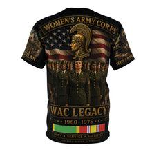 Load image into Gallery viewer, Womens Army Corps (WAC) - Vietnam Era Service Tribute Tee — "The Vietnam Era Generation"