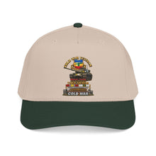 Load image into Gallery viewer, Mid Profile Baseball Cap - Army - Cold War Vet - 4th Bn 73rd Armor - 1st Inf Div - Panzer Kaserne Boblingen, FRG - M60A1 Tank w COLD SVC - 3D Enhanced X 300