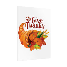 Load image into Gallery viewer, Rolled Poster - Thanksgiving - Give Thanks
