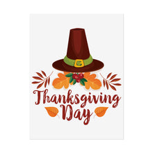 Load image into Gallery viewer, Rolled Poster - Thanksgiving Day - Happy Thanksgiving Day