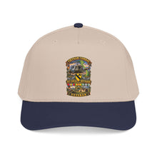 Load image into Gallery viewer, Mid Profile Baseball Cap - Army - Vietnam Combat Cavalry Veteran w 1st Cav Div SSI Big Helo - 3D - Enhanced