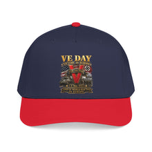 Load image into Gallery viewer, Mid Profile Baseball Cap - Army - VE Day - Victory in Europe Day - End of WWII - 3D - Enhanced