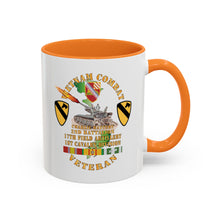 Load image into Gallery viewer, Colorful Mug (11oz/15oz) - Army - Charlie Battery.2nd Battalion,17th Field Artillery - w 1st Cavalry Div - M110 8in SP - Vietnam Vet w VN SVC X 300