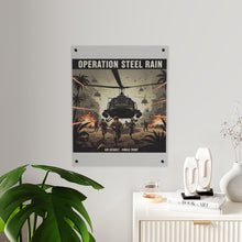Load image into Gallery viewer, Acrylic Wall Art Panel - Air Assault - Vietnam - Operation Steel Rain