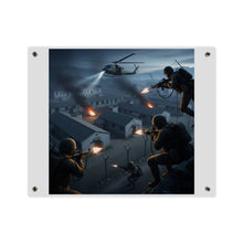 Load image into Gallery viewer, Acrylic Wall Art Panel - Son Tay Rescue during the Vietnam War
