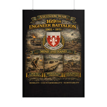 Load image into Gallery viewer, Rolled Posters - 169th Engineer Battalion - 1965 - 1971