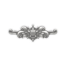 Load image into Gallery viewer, Kiss-Cut Stickers - USCG - Cutterman - Enlisted wo txt - 3D - Enhanced