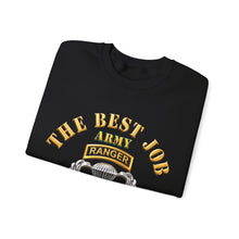 Load image into Gallery viewer, Crewneck Sweatshirt - Airborne Ranger - Best Job I ever Had - 3D - Enhanced