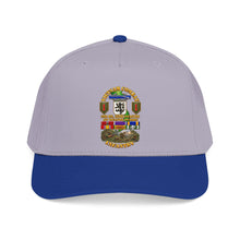 Load image into Gallery viewer, Mid Profile Baseball Cap - Vietnam Combat Veteran - 2nd Bn, 28th Inf 1st Inf Div - VN SVC w bronze star w OLC - 4 Stars w Battle Scene - 3D - Transparent