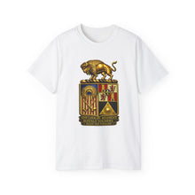 Load image into Gallery viewer, Unisex Ultra Cotton Tee - Army - 10th Cavalry Regiment - BUffalo Soldiers - COA - Ready and Forward - 3D Enhanced