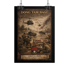 Load image into Gallery viewer, Posters - Dong Tam Base, Mekong Delta 1967-70