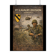 Load image into Gallery viewer, Rolled Posters - 1st Cavalry Division in Ia Drang