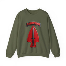 Load image into Gallery viewer, Crewneck Sweatshirt - Army - DUI - 1st Special Forces Operational Detachment–Delta (Airborne) wo txt - 3D - Enhanced