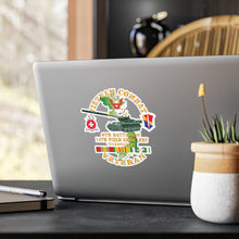 Load image into Gallery viewer, Kiss-Cut Vinyl Decals - 6th Bn, 14th Artillery Regiment - w 1st Field Force - M107 - 175mm Gun - Vietnam Vet w VN SVC