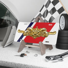 Load image into Gallery viewer, License Plate - USCG - Cutterman - Officer wo txt - 3D - Enhanced