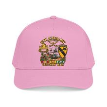 Load image into Gallery viewer, Mid Profile Baseball Cap - Army - 8th Cavalry (Air Cav) - 1st Cav Division w VN SVC - 3D - Enhanced