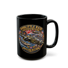 Load image into Gallery viewer, Black Mug (15oz) - Army Air Corps - Doolittle Raid US Hornet Attack Tokyo Japan - Apr 18, 1942 - WWII