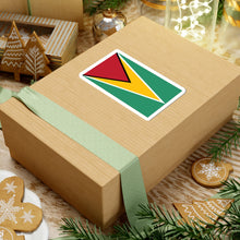 Load image into Gallery viewer, Kiss-Cut Stickers - Flag - Republic of Guyana wo txt X 300