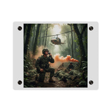 Load image into Gallery viewer, Acrylic Wall Art Panel - Medevac Request - Vietnam