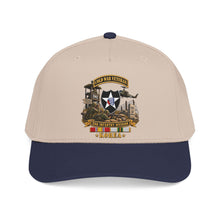 Load image into Gallery viewer, Mid Profile Baseball Cap - Army - 2nd Infantry Division w Br - Ribbon COLD WAR Vet Tab - Korea - 3D - Enhanced