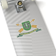Load image into Gallery viewer, Kiss-Cut Stickers - Army - 10th Special Forces Group - Flash w Br - Ribbon X 300