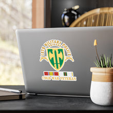 Load image into Gallery viewer, Kiss-Cut Vinyl Decals - Army - 18th MP Brigade - COLD SVC X 300