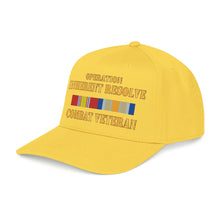 Load image into Gallery viewer, Mid Profile Baseball Cap - Opn Inherent Resolve (OIR) SVC Bar - Combat Veteran - DTF