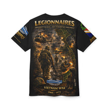 Load image into Gallery viewer, 2nd Battalion 1st Infantry "Legionnaires" All-Over Print Tee — Vietnam Tribute with CIB
