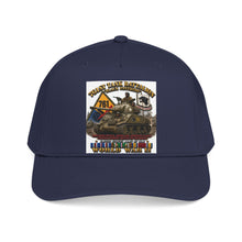 Load image into Gallery viewer, Mid Profile Baseball Cap - Army - 761st Tank Battalion - Black Panthers - w Tank w - KITT SSI WWII EU SVC - 3D - Enhanced