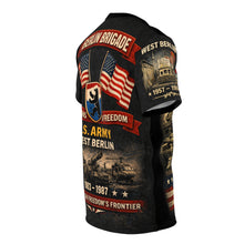 Load image into Gallery viewer, Berlin Brigade Veterans Tribute Tee — All-Over Print - 1983-1987