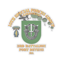 Load image into Gallery viewer, Kiss-Cut Stickers - SOF - 3rd Bn 10th SFG - Ft Devens MA