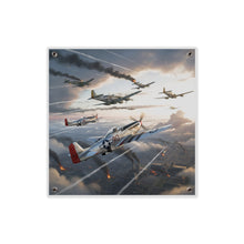 Load image into Gallery viewer, Acrylic Wall Art Panel - Red Tails in Action