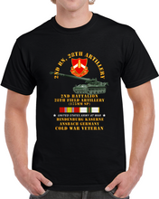 Load image into Gallery viewer, Army - 2nd Bn 28th Artillery - 175mm - Hindenburg Ansbach Germany W Cold Svc Classic T Shirt, Crewneck Sweatshirt, Hoodie, Long Sleeve