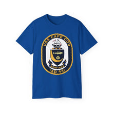 Load image into Gallery viewer, Unisex Ultra Cotton Tee - Navy - USS Cape Cod (AD 43) wo txt X 300