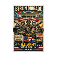 Load image into Gallery viewer, Matte Poster - Berlin Brigade propaganda